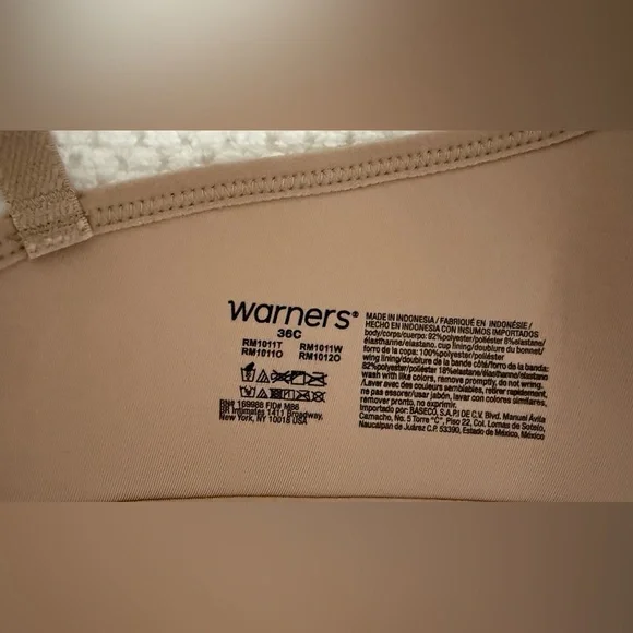 WARNER’S SMOOTH TAN BRA - Picture 8 of 8